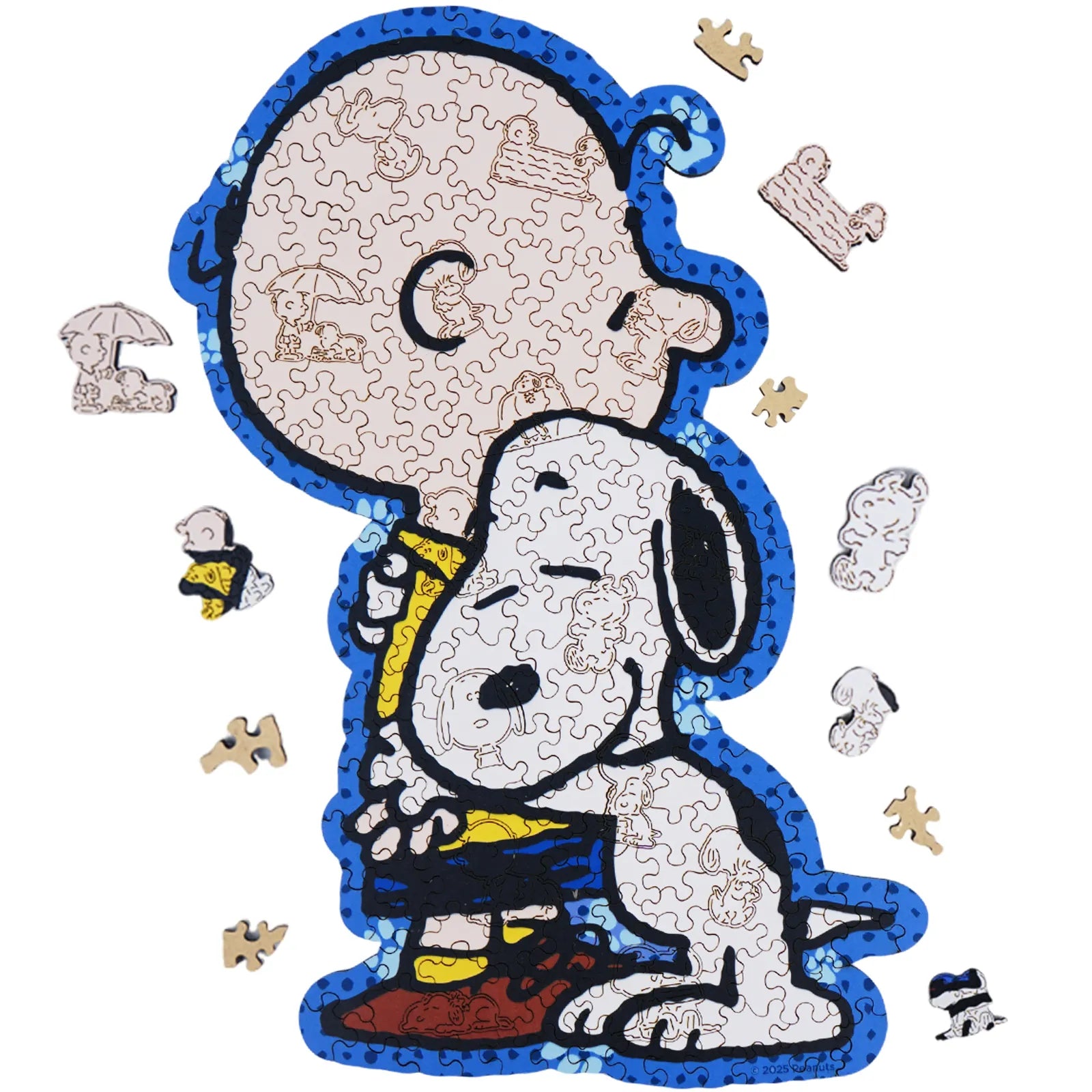 Snoopy Better Together Wooden Jigsaw Puzzle | WoodAha