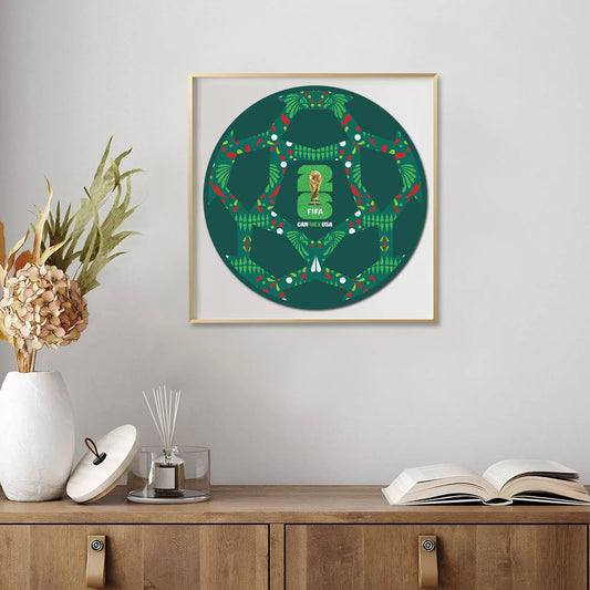 World Cup 2026 wooden puzzle – Mexico ball design