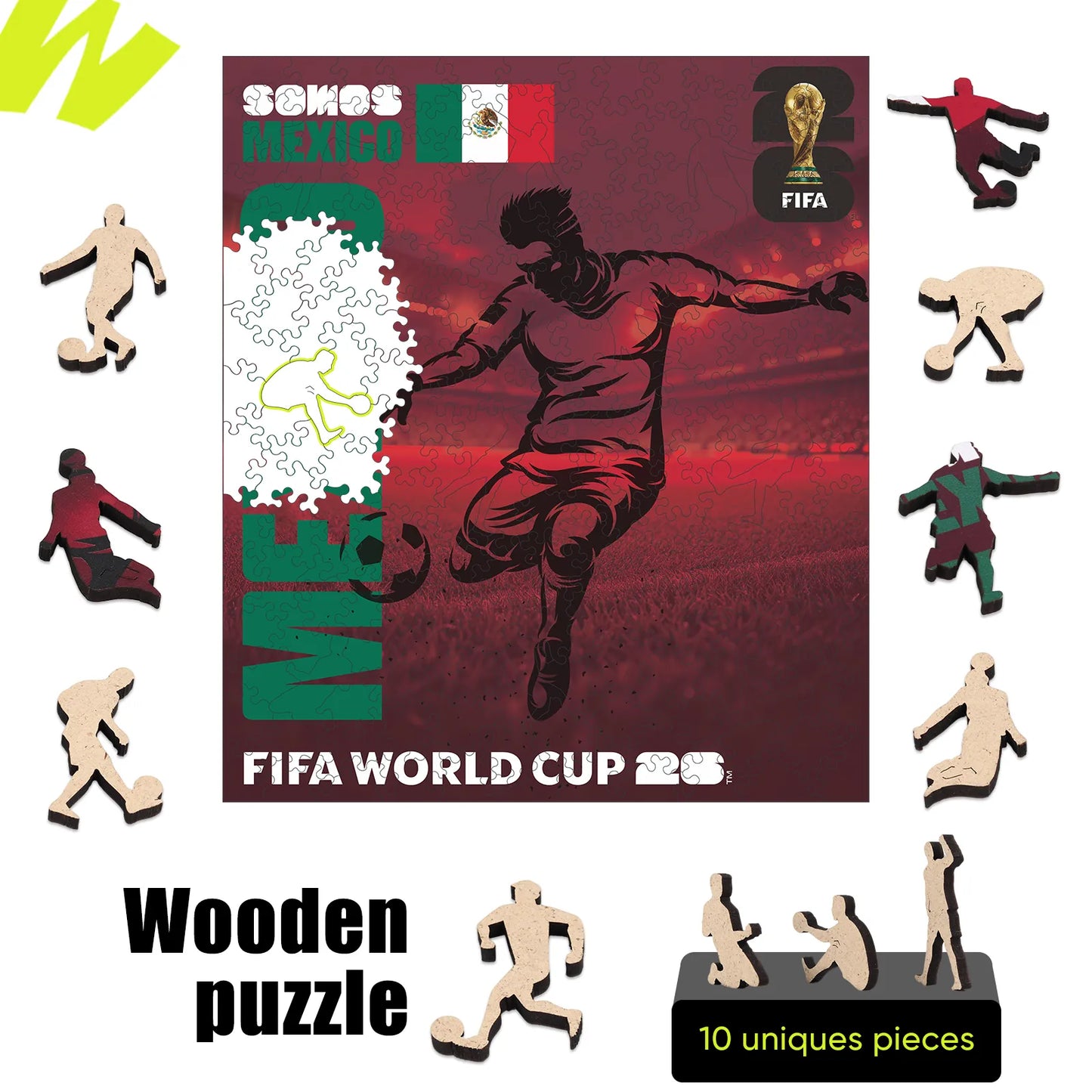 Officially licensed World Cup 2026 We Are Mexico puzzle
