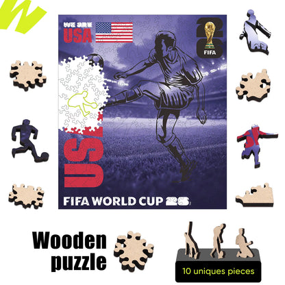 Officially licensed World Cup 2026 We Are USA puzzle