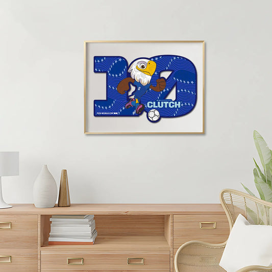 World Cup 2026 wooden puzzle – Clutch mascot design