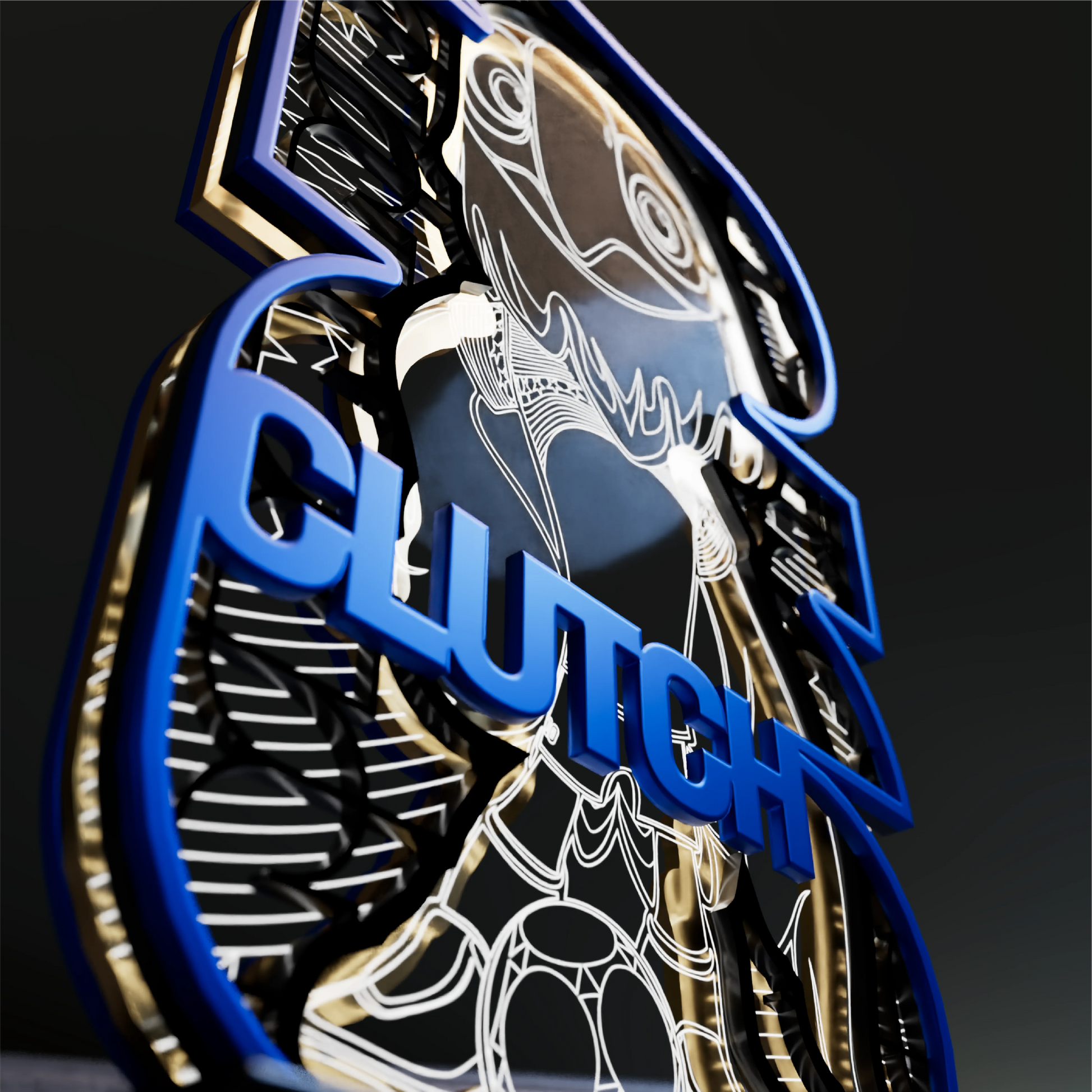 FIFA 2026 Clutch mascot LED lamp – lit view