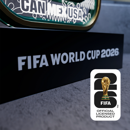 Officially licensed World Cup 2026 Mexico logo lamp
