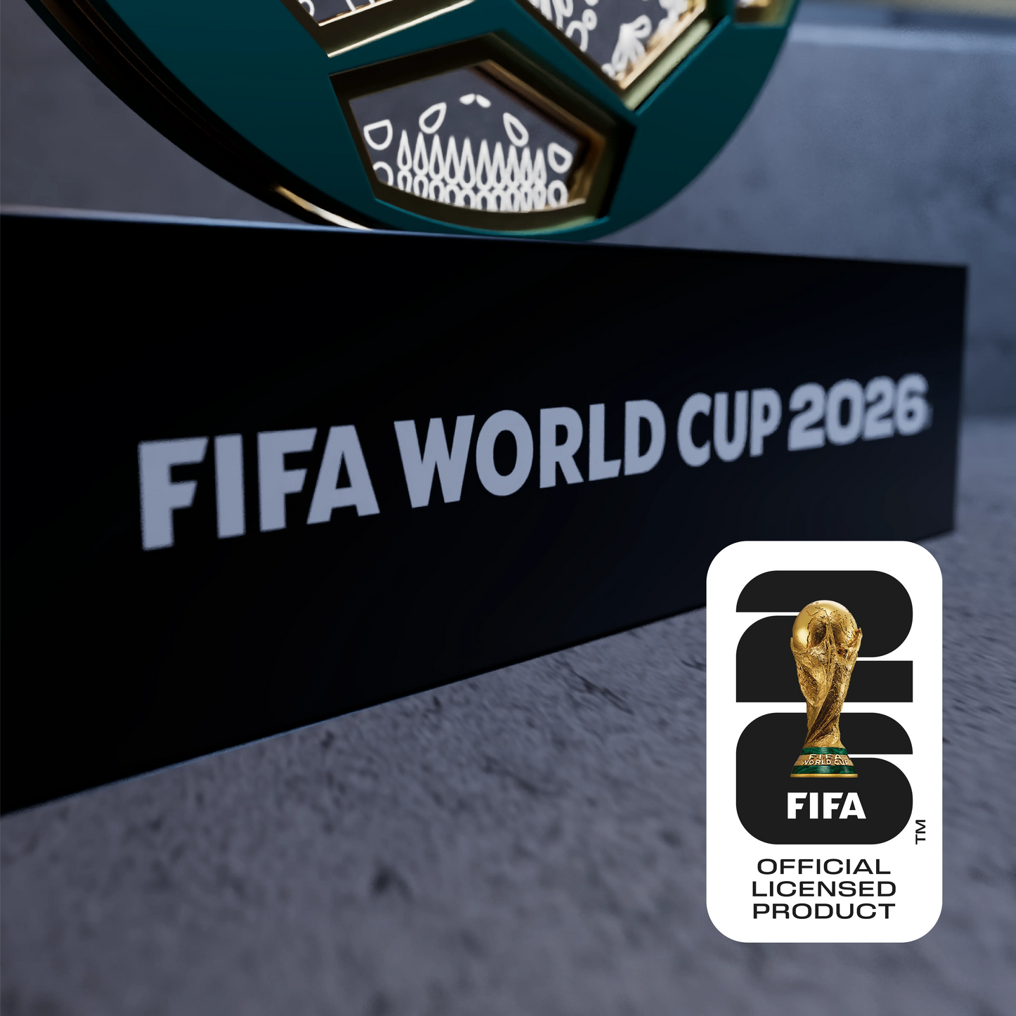 Officially licensed World Cup 2026 Mexico ball lamp