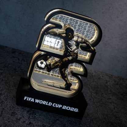 World Cup 2026 wooden night light – Ready to Play design
