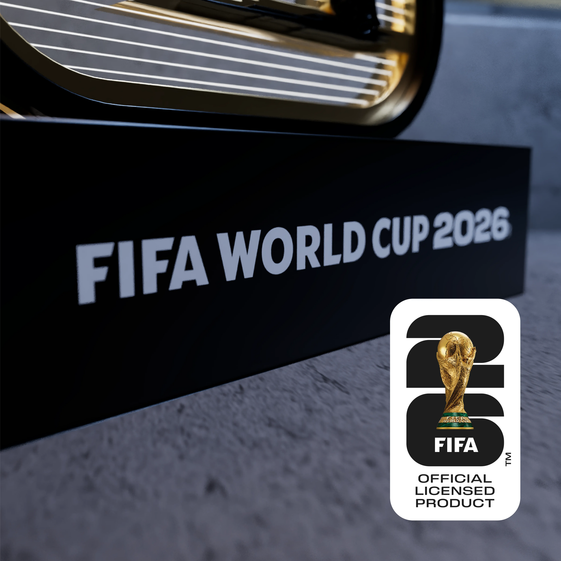 Officially licensed World Cup 2026 Ready to Play lamp