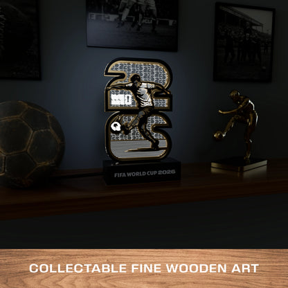 FIFA 2026 Ready to Play LED lamp – angle view