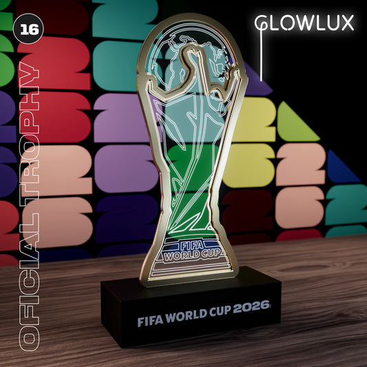 FIFA World Cup 2026 official trophy 3D LED lamp – officially licensed