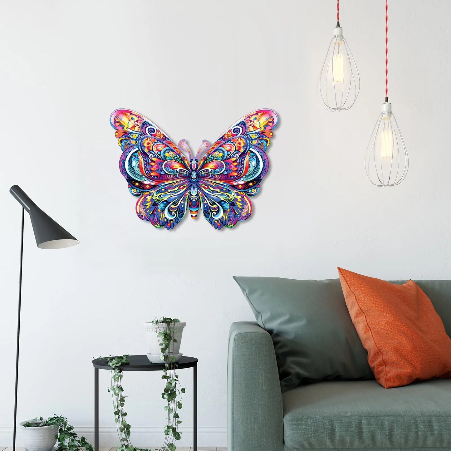 Nature wooden jigsaw puzzle – butterfly design by WoodAha