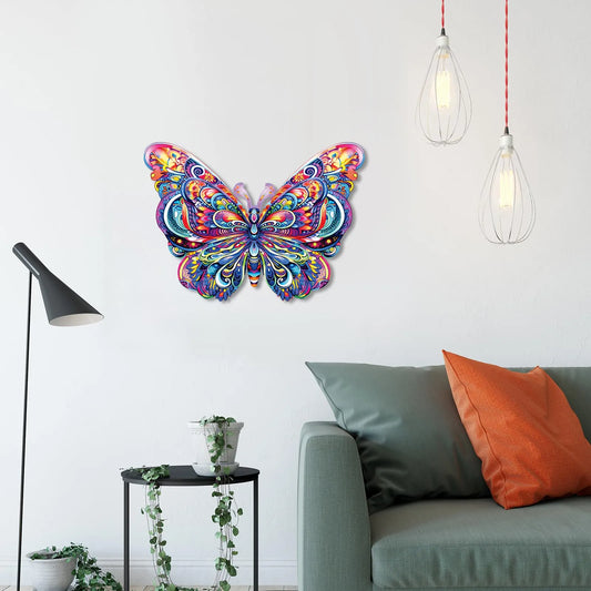 Nature wooden jigsaw puzzle – butterfly design by WoodAha