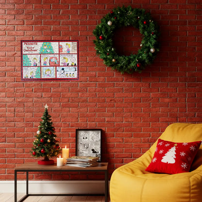 Snoopy wooden jigsaw puzzle – Christmas Comic holiday design