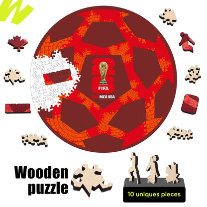 Officially licensed World Cup 2026 Canada ball puzzle