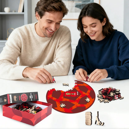 FIFA 2026 Canada ball wooden jigsaw puzzle – 200 piece edition