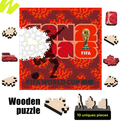 Officially licensed World Cup 2026 Canada host poster puzzle