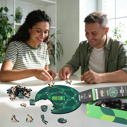 FIFA 2026 Mexico ball wooden jigsaw puzzle – 200 piece edition