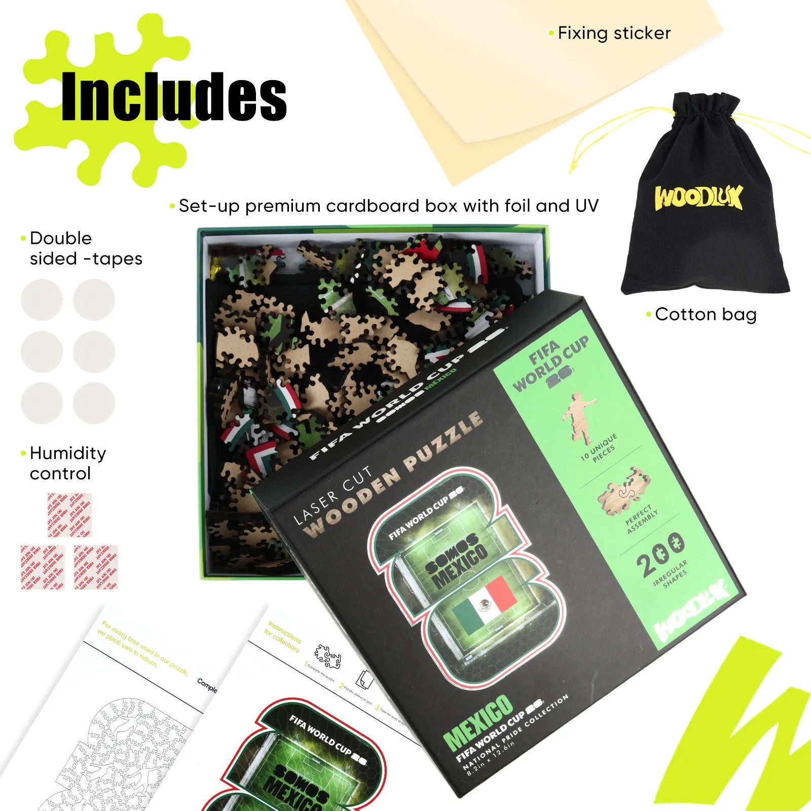 FIFA World Cup 2026 Mexico national pride puzzle detail