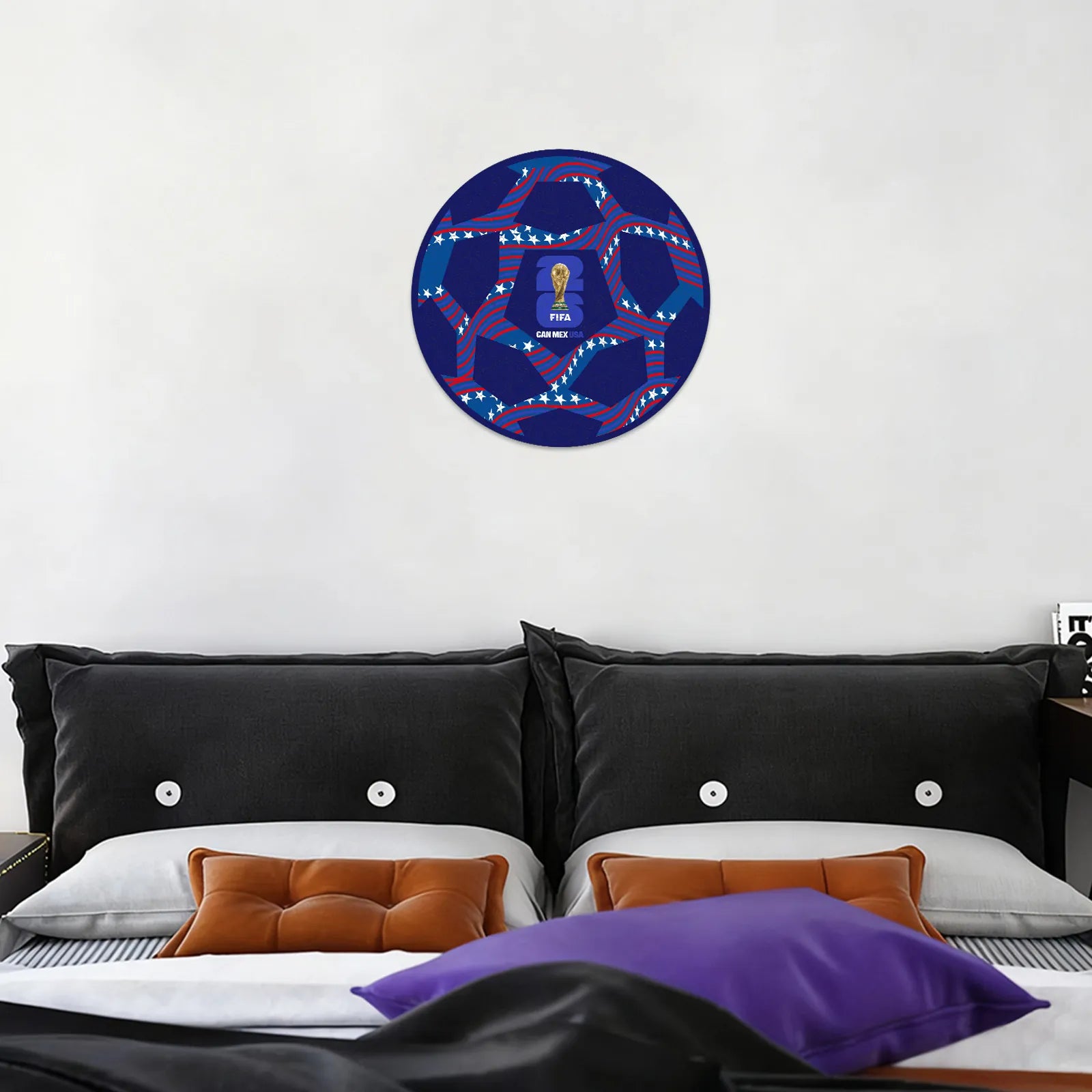 World Cup 2026 wooden puzzle – USA ball design