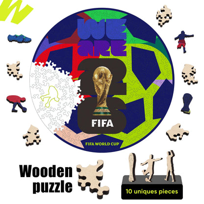 Officially licensed World Cup 2026 We Are 26 ball puzzle