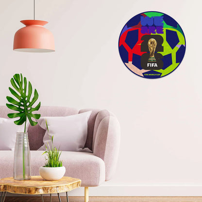 World Cup 2026 wooden puzzle – We Are 26 ball design