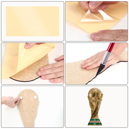 World Cup 2026 golden trophy wooden jigsaw puzzle – collectible gift