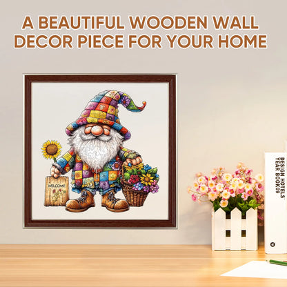 Fantasy wooden jigsaw puzzle – gnomes design by WoodAha