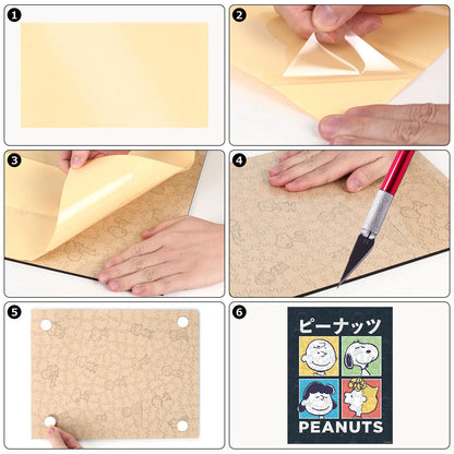 Snoopy Pop Art wooden jigsaw puzzle – officially licensed product