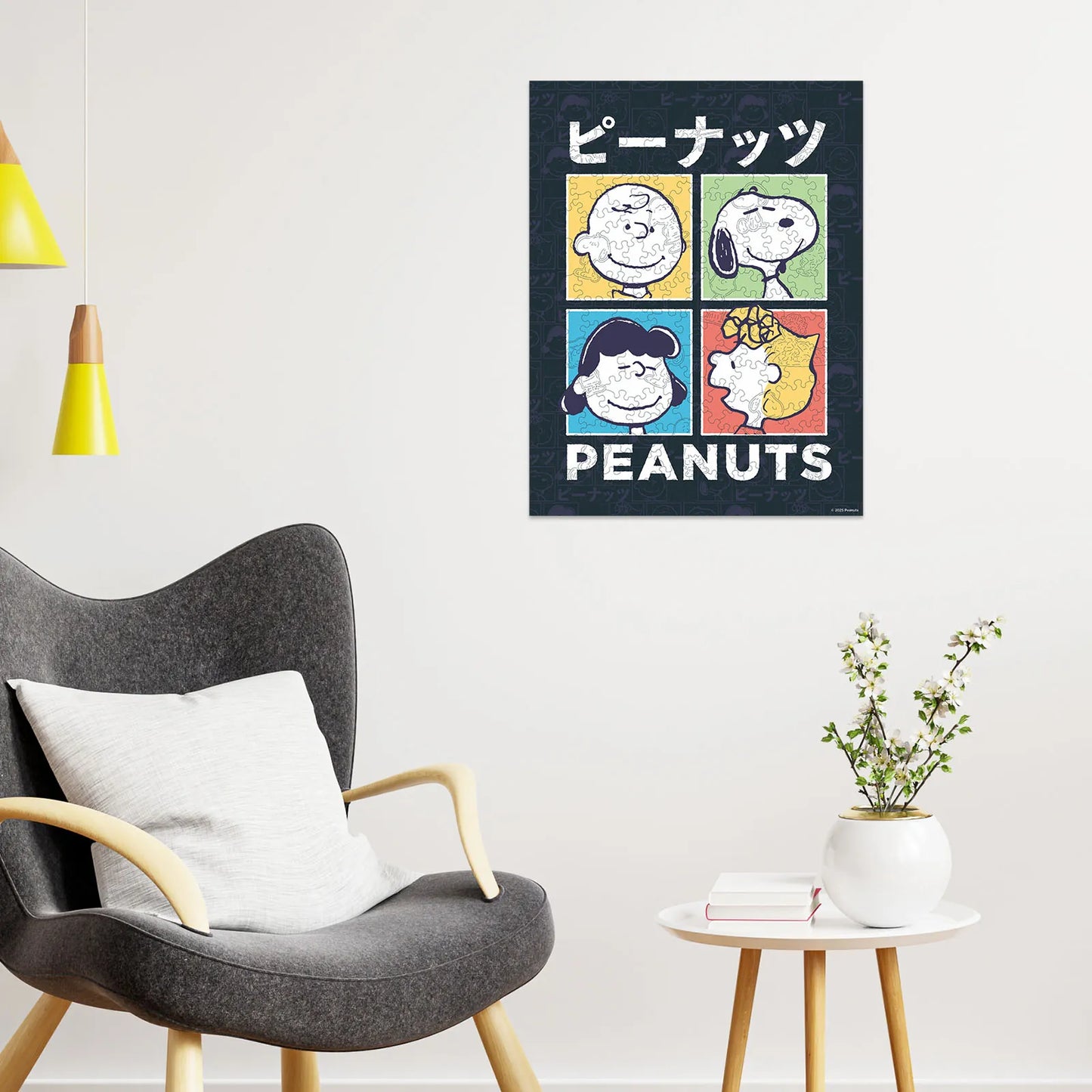 Snoopy wooden jigsaw puzzle – Pop Art design