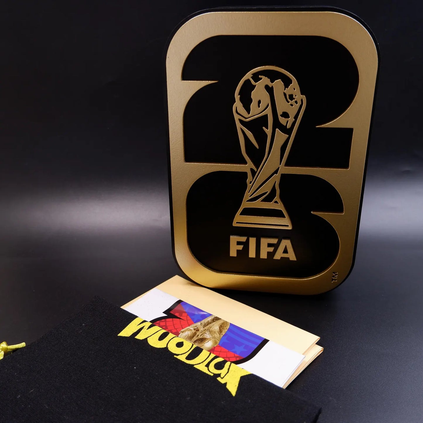 FIFA 2026 host countries trophy luxury puzzle – packaging view