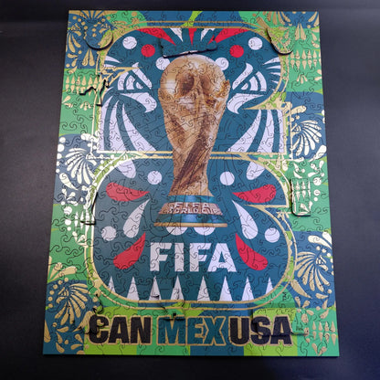Officially licensed World Cup 2026 Mexico host logo puzzle