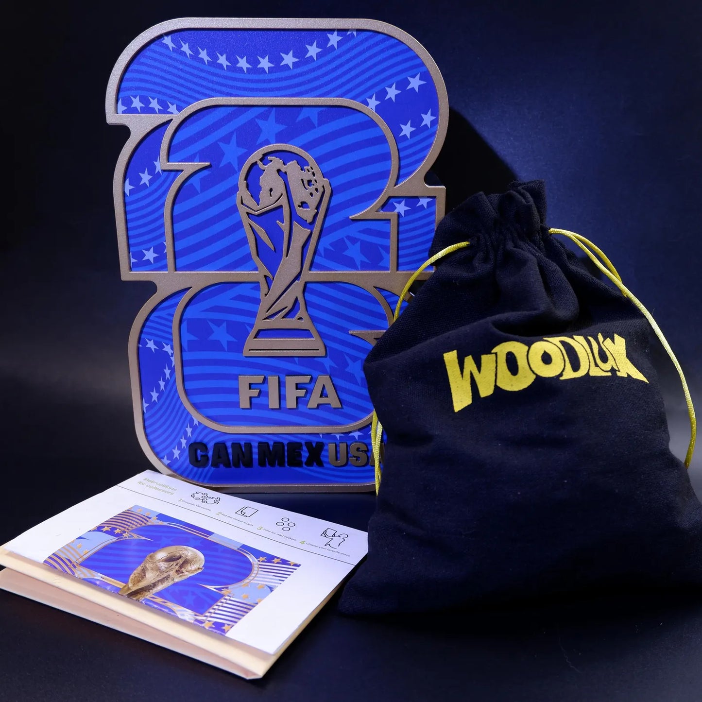 Officially licensed World Cup 2026 USA host logo puzzle