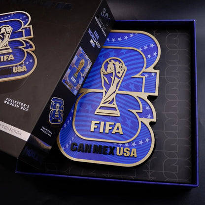 World Cup 2026 USA host logo wooden jigsaw puzzle – collectible gift
