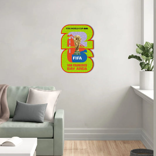 World Cup 2026 wooden puzzle – San Francisco Bay Area design