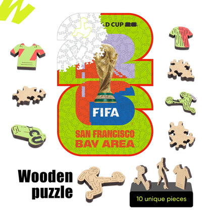 FIFA World Cup 2026 San Francisco Bay Area puzzle detail