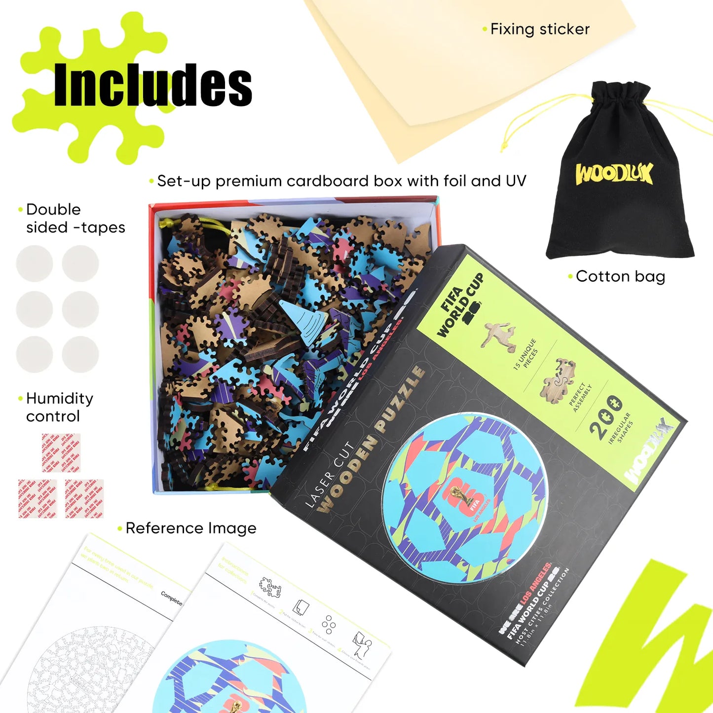 Officially licensed World Cup 2026 LA ball puzzle