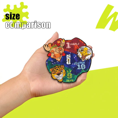 World Cup 2026 emoji ball mini wooden jigsaw puzzle – fun gift