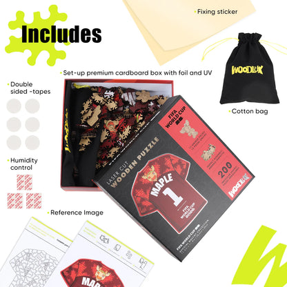 Officially licensed World Cup 2026 Canada jersey puzzle