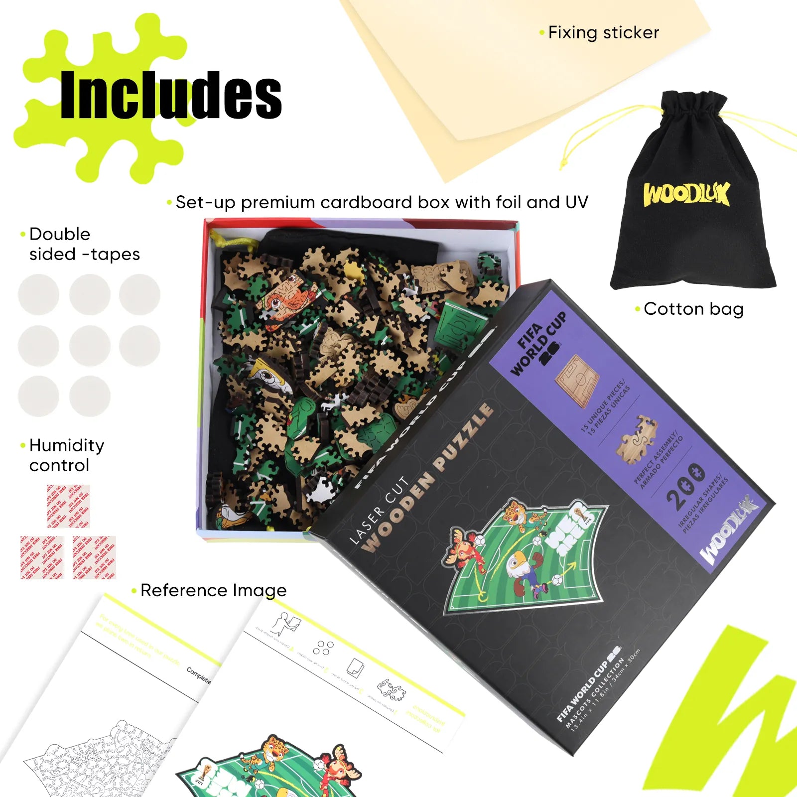 Officially licensed World Cup 2026 Time To Play puzzle
