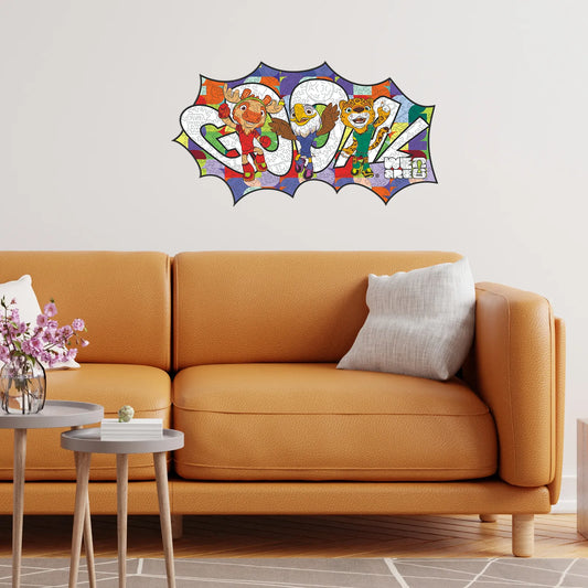 World Cup 2026 wooden puzzle – Goooal celebration design