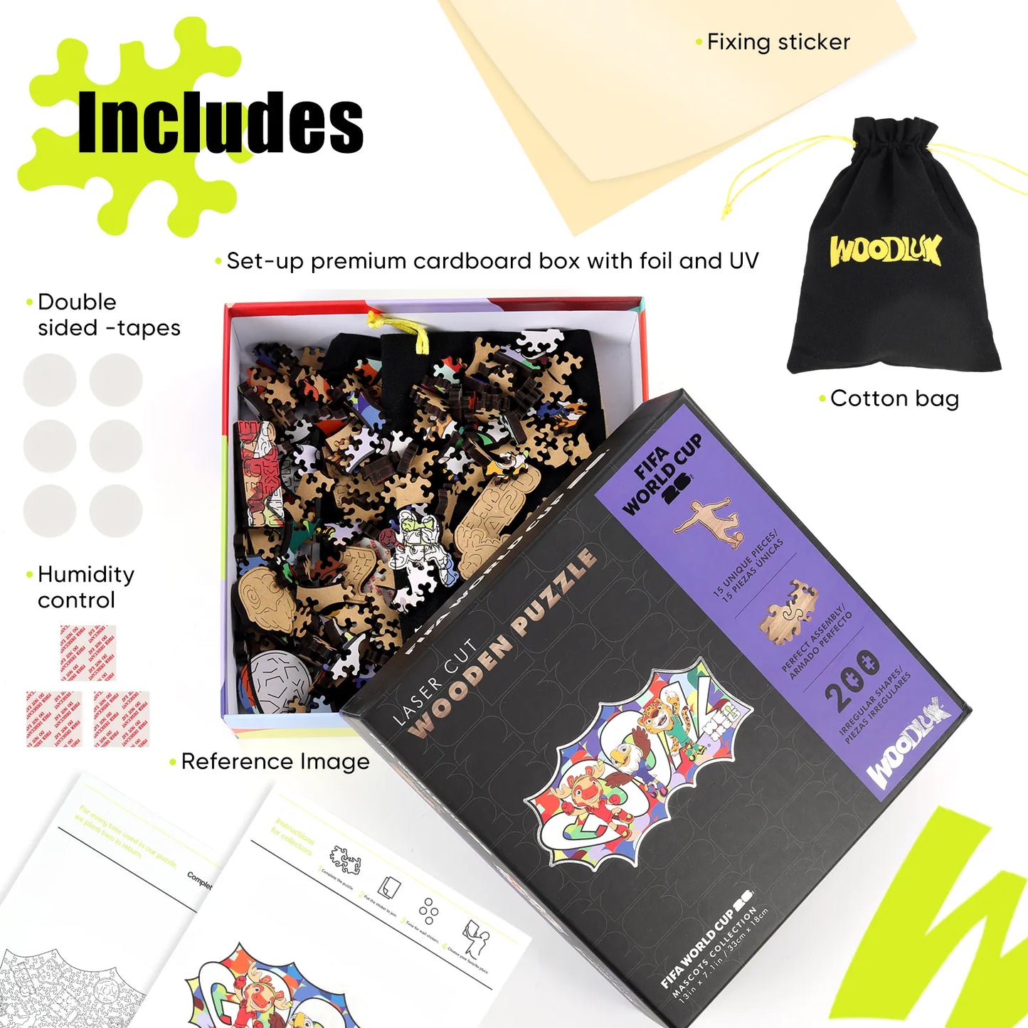 Officially licensed World Cup 2026 Goooal puzzle