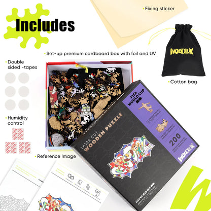 Officially licensed World Cup 2026 Goooal puzzle