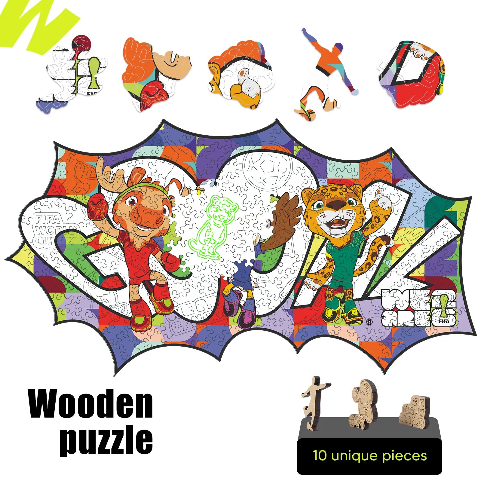 FIFA World Cup 2026 Goooal puzzle detail