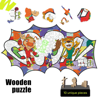 FIFA World Cup 2026 Goooal puzzle detail