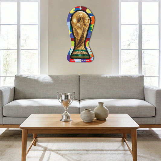 World Cup 2026 wooden puzzle – Trophy 1 design
