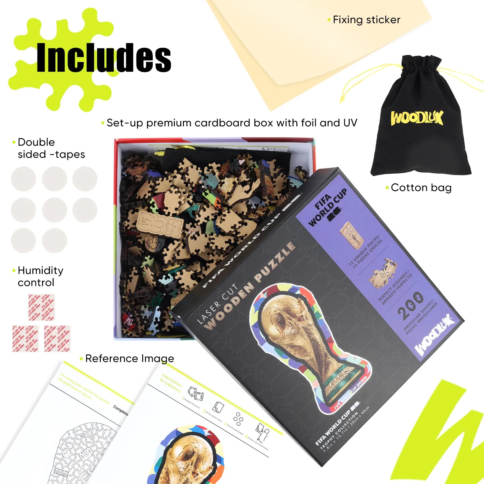 Officially licensed World Cup 2026 Trophy 1 puzzle