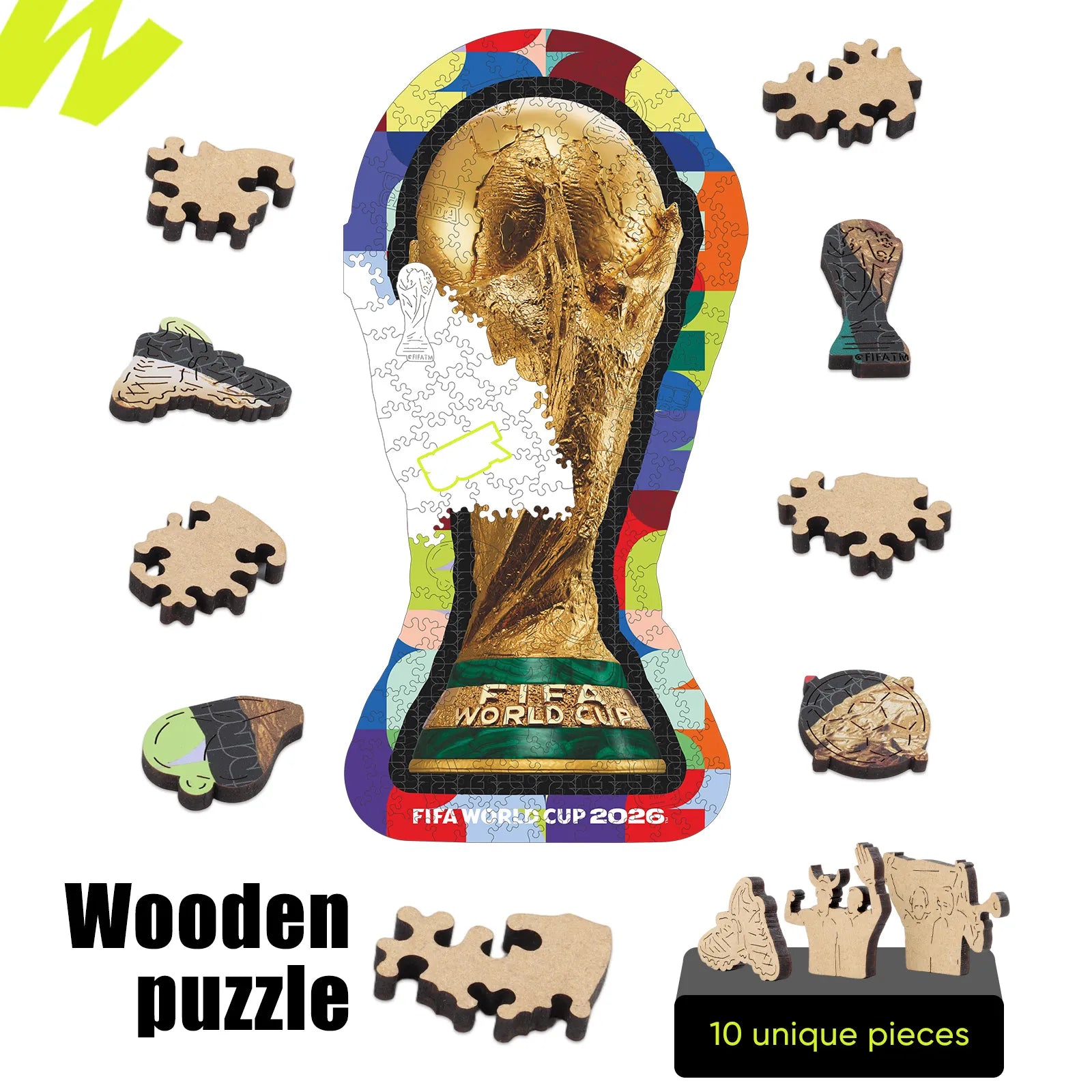 FIFA World Cup 2026 Trophy 1 puzzle detail