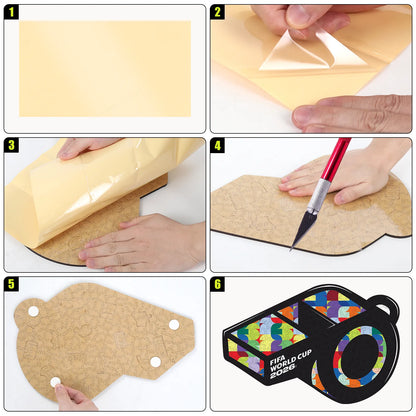 World Cup 2026 whistle wooden jigsaw puzzle – fan gift