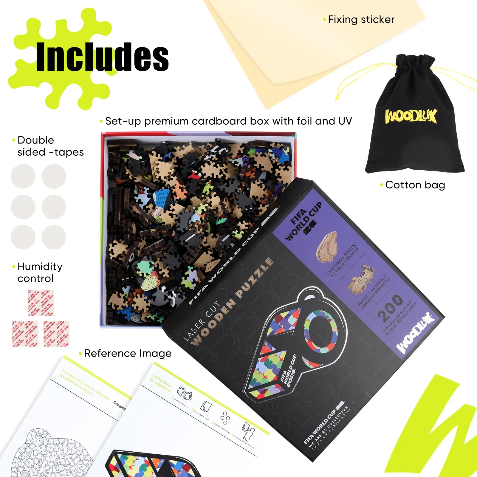 Officially licensed World Cup 2026 referee whistle puzzle