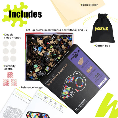 Officially licensed World Cup 2026 referee whistle puzzle