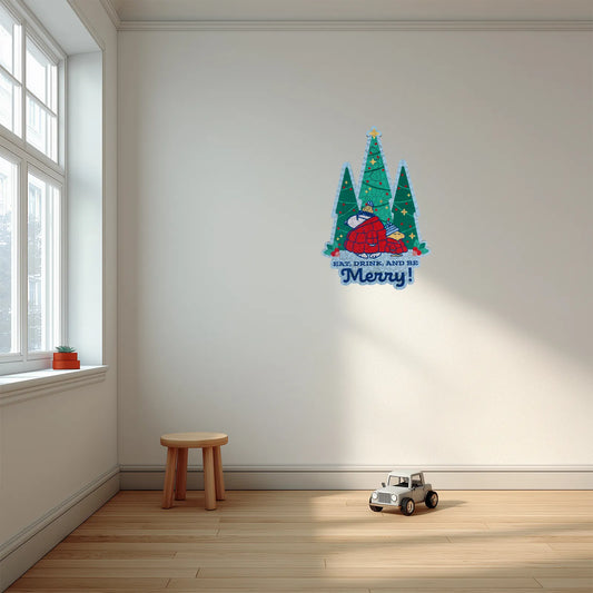 Snoopy wooden jigsaw puzzle – Singing Spirits caroling design